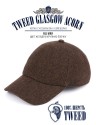 Кепка с козырьком, Бейсболка Мужская-Унисекс TWEED GLASGOW ACORN из твида (Плотная Костюмно-Блейзерная ШЕРСТЬ) TWEED.6-GLASGOW/ACORN